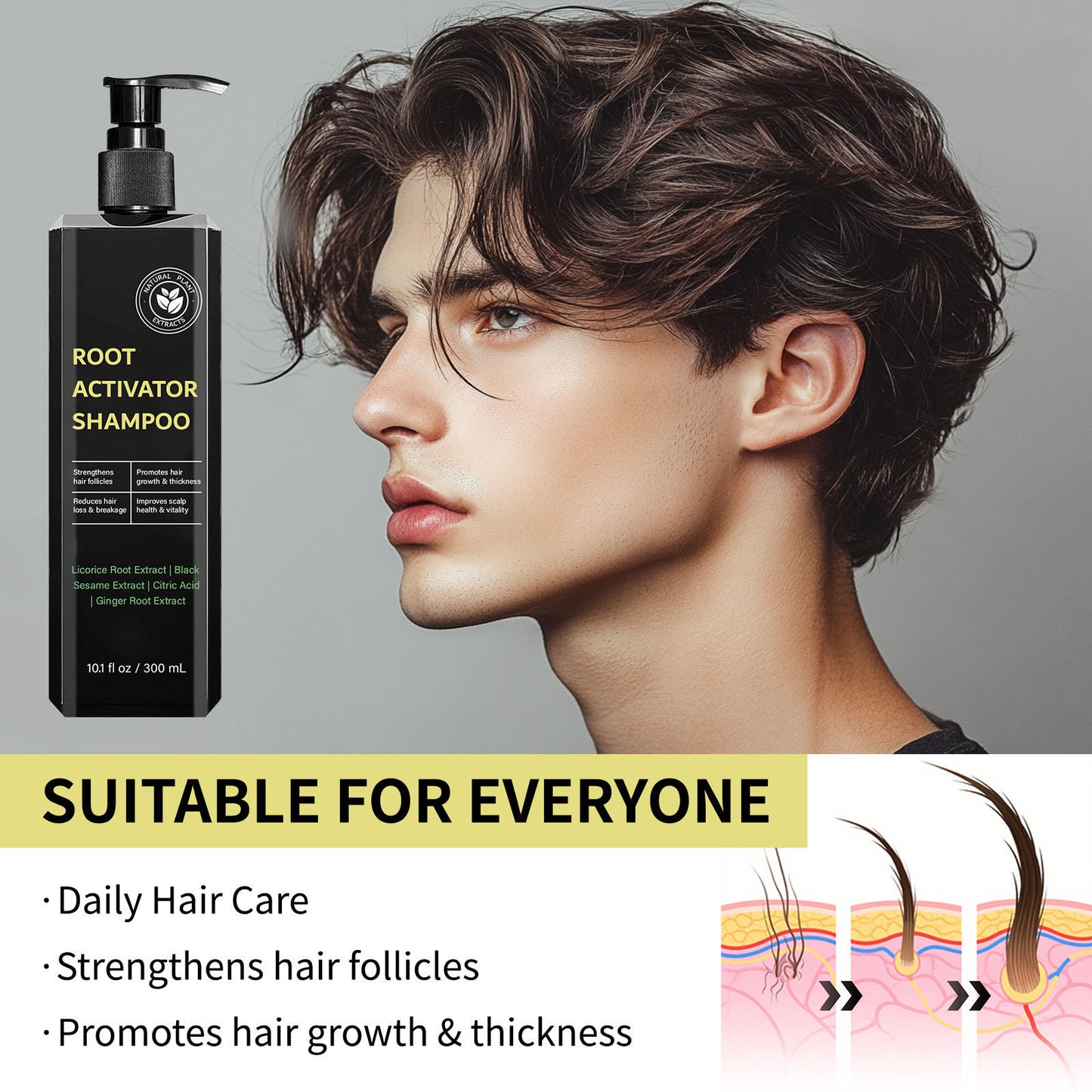 Pura's Root Activtor Shampoo