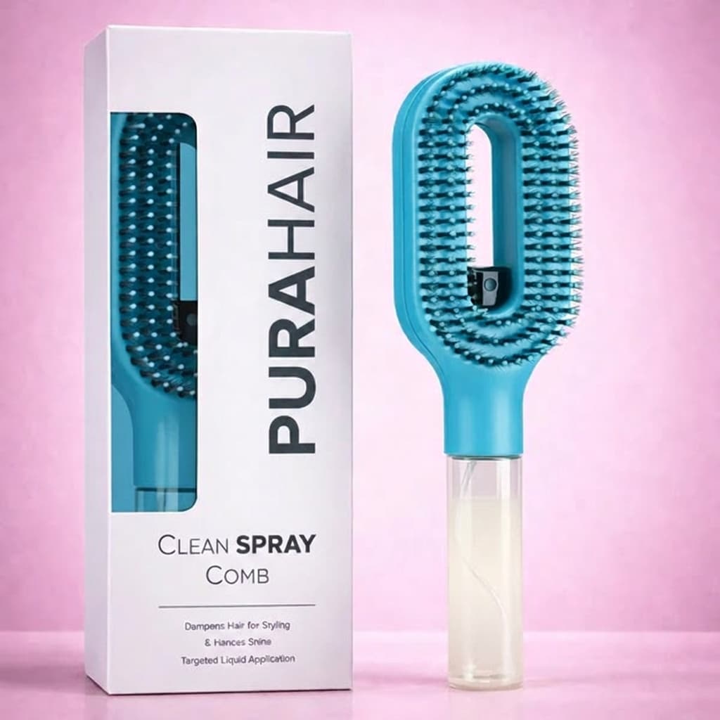 Anti-Frizz Spray Brush