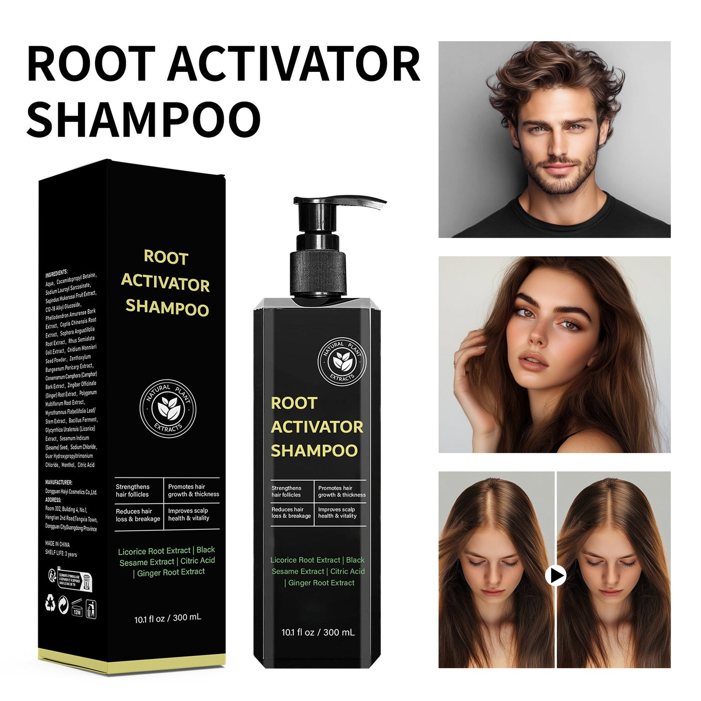 Pura's Root Activtor Shampoo